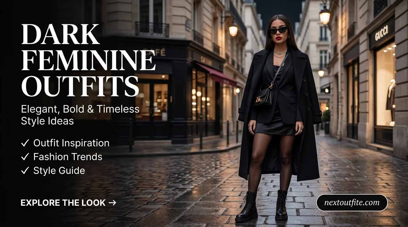 Dark Feminine Outfits feature image