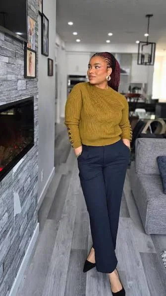 French Business Style Work Outfits