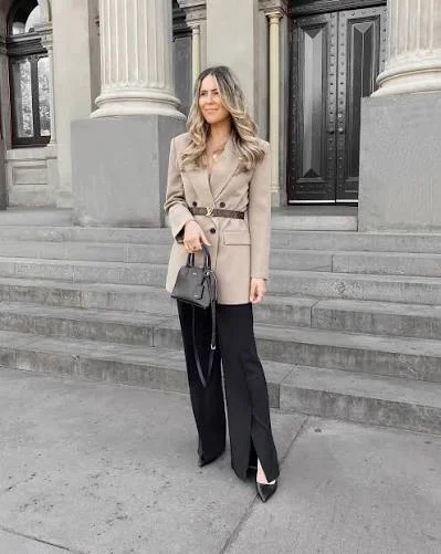 blazer outfit for woman